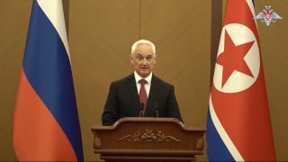 Министр обороны Андрей Белоусов вручил ордена военнослужащим КНДР в Пхеньяне