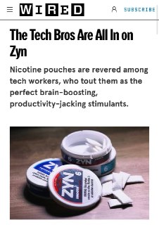 IT-специалисты в Кремниевой долине массово используют снюс для повышения продуктивности