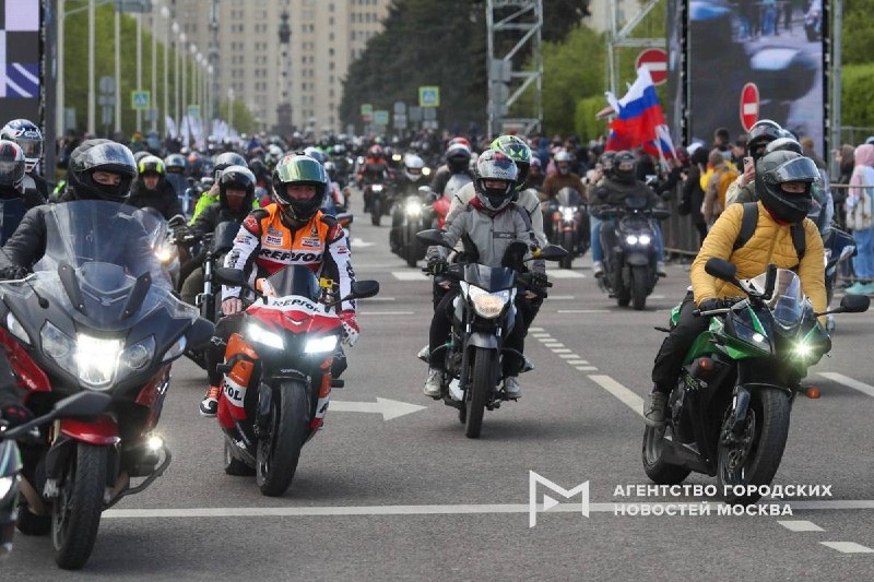 Московский мотофестиваль пройдет на Воробьевых горах 16 мая