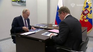 Владимир Путин провел рабочую встречу с Министром здравоохранения Михаилом Мурашко