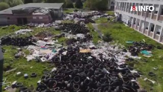 Территория технического университета во французском Вильнёв-д'Аск превратилась в свалку