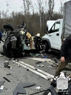 В ДТП на КАД в Санкт-Петербурге погиб пассажир минивэна