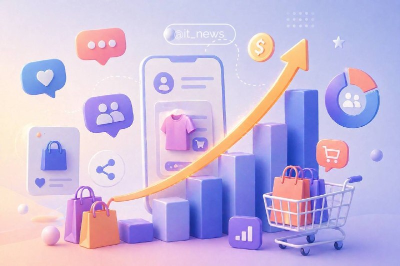 Объем рынка социальной коммерции в России может достичь 1,5 трлн рублей к 2027 году