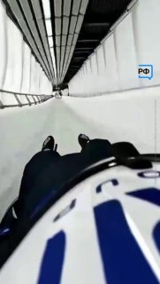 Павел Репилов показал экстрим в санном спорте