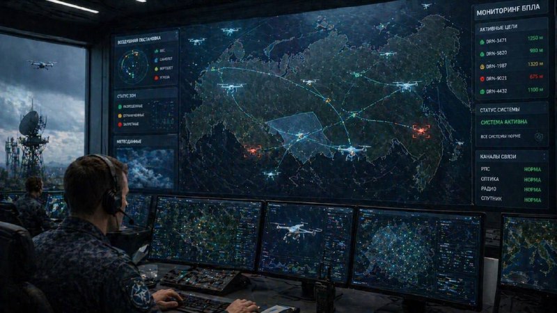 В России создают систему контроля за полётами беспилотников