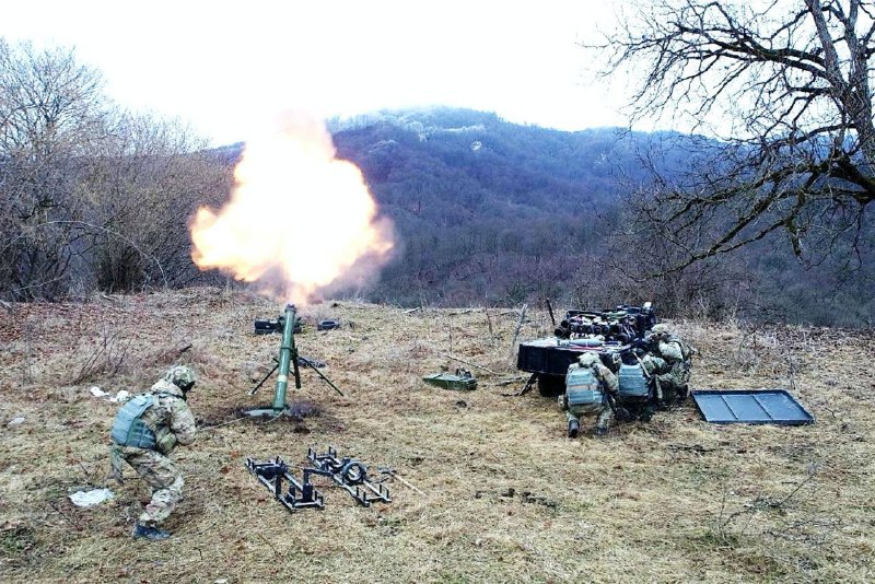 Боевая работа сотрудников управления «СВ» ЦСН ФСБ России в горах Северного Кавказа