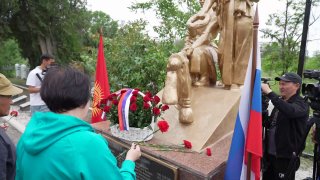 В Бишкеке прошел митинг-реквием к годовщине Победы в Великой Отечественной войне