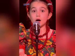 Девятилетняя Эмилия покорила арабское шоу The Voice Kids исполнением «Калинки-малинки»
