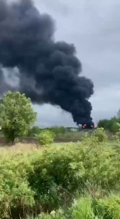 Обстановка в Звягеле после ударов по нефтебазе