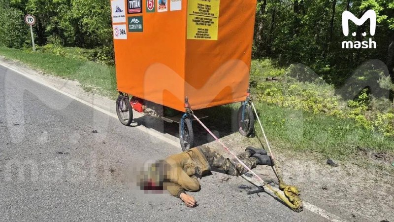 Дрон ВСУ атаковал пешего путешественника в Брянской области