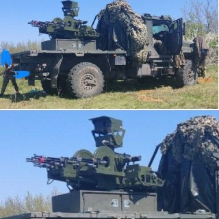 Зенитно-пулеметный комплекс "Анклав" на шасси КАМАЗ принят на вооружение одной из групп ВС РФ