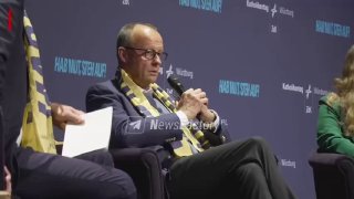 Мерца освистали в Вюрцбурге за предложения по реформам и рабочему времени