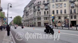 Мотосезон стартовал в Петербурге