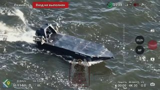 В районе Кинбурнской косы снят украинский БЭК с огнеметами и отсеком для FPV-дронов