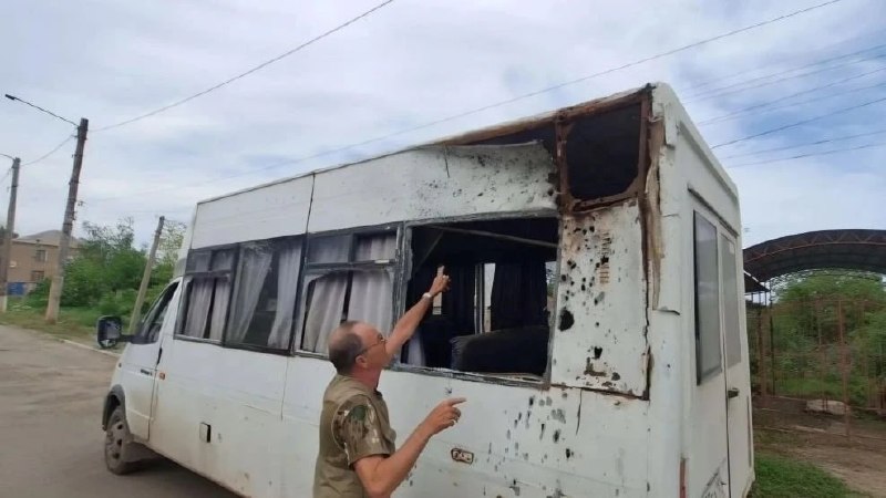 ВСУ атаковали рейсовый микроавтобус Лисичанск — Северодонецк
