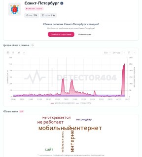 В Пушкине жители сообщают о проблемах с мобильным интернетом и включении белых списков