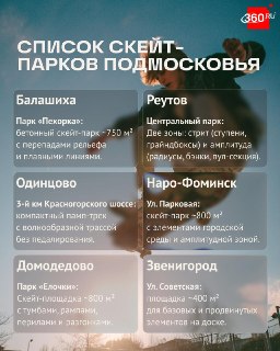 Новые скейт-зоны Подмосковья: где тренироваться райдерам?