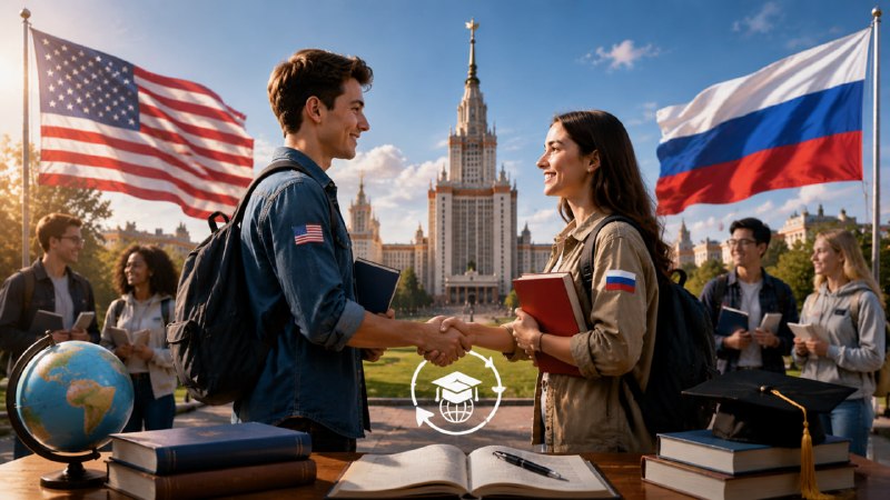 Минобрнауки готово обсуждать возобновление студенческих обменов с США