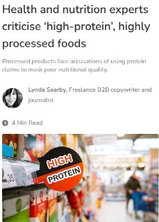 Учёные предупредили о вреде продуктов с протеином для здоровья