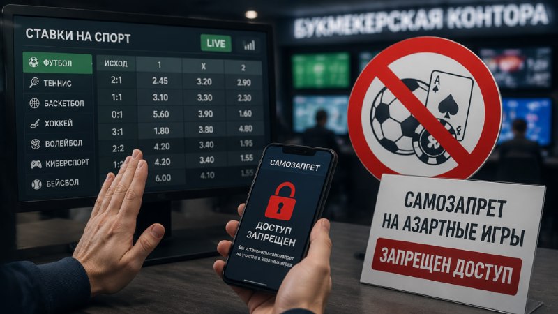 Букмекеров обяжут блокировать игроков с самозапретом на азартные игры