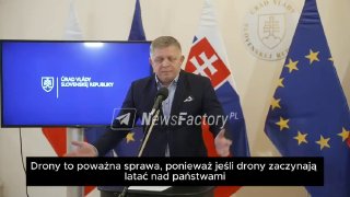 Премьер Словакии Фицо назвал полеты украинских дронов над НАТО потенциальной провокацией