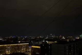 Вспышки молний озарили небо столицы