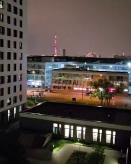 На Москву опустилась гроза