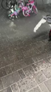 В Москве зафиксирован адский ураган с градом и ливнем