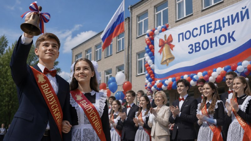 Минпросвещения определило порядок проведения последнего звонка в 2026 году
