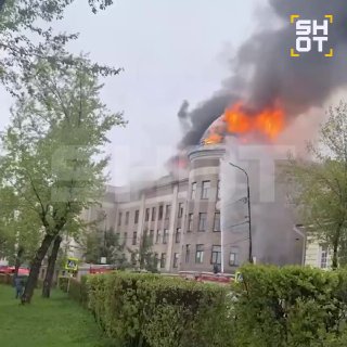 В научном институте в Иркутске произошел крупный пожар