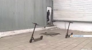 В Красноярске тюремщики начали патрулировать территорию на электросамокатах