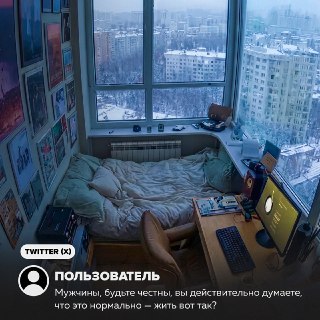 Девушка в сети спросила, правда ли, что мужчины мечтают жить именно так