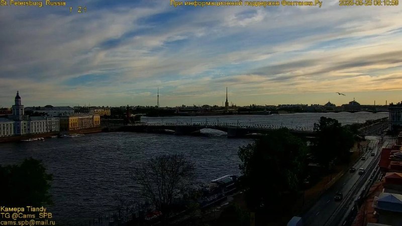 Прогноз погоды в Петербурге на 25 мая