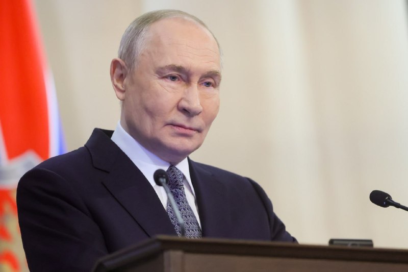 Владимир Путин выступил с приветствием на XXIX ПМЭФ