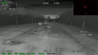 Оператор FPV-дрона ВС РФ поразил БМП ВСУ