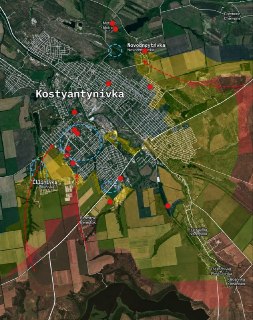 Ситуация в Константиновке для ВСУ заметно ухудшается