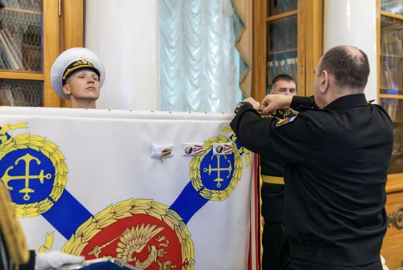 40-й бригаде морской пехоты вручен орден Жукова