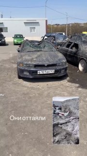 В Петропавловске-Камчатском из-за таяния снега обнаружили брошенные на зиму автомобили