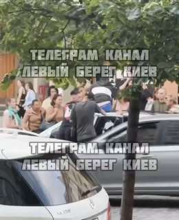 В Киеве мужчина попытался выпрыгнуть из автомобиля ТЦК во время движения