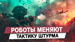 Роботы меняют тактику штурма
