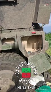 На фронте уничтожена боевая машина International MaxxPro ВСУ