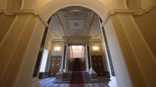 В Петербурге открыли отреставрированную парадную лестницу Мариинского дворца