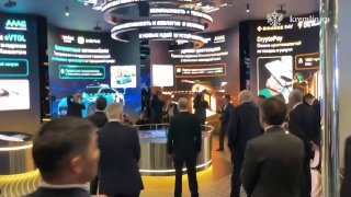 Путин посетил выставку цифровых технологий стран ЕАЭС в Астане