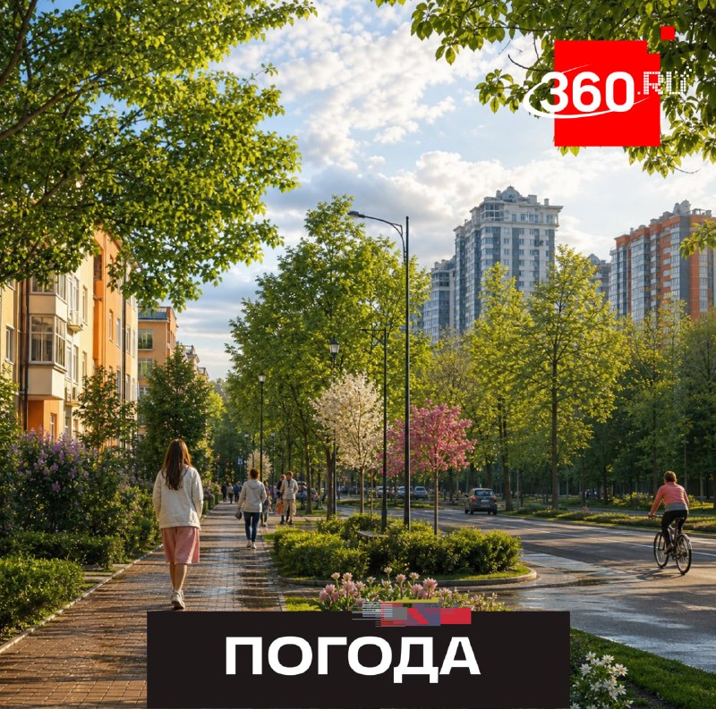 В Подмосковье ожидается потепление и грозы