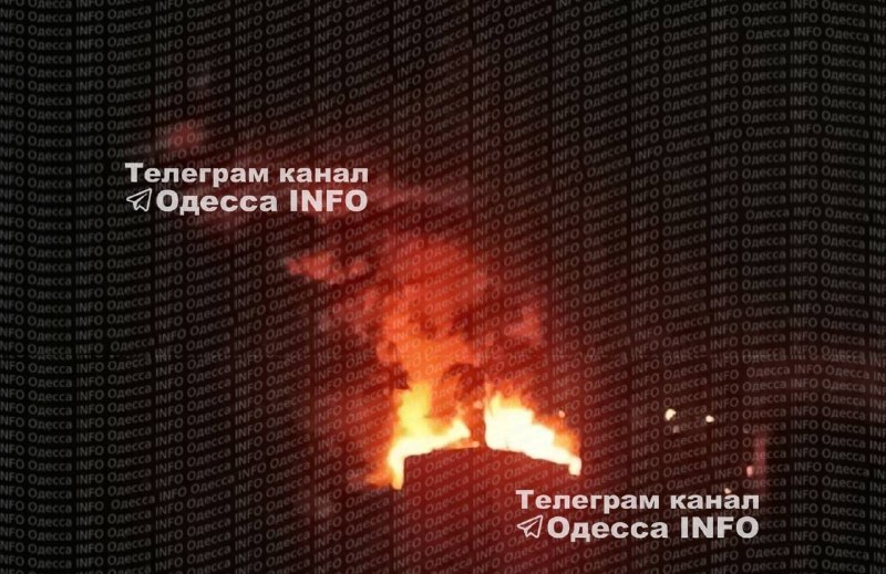 Опубликованы кадры ударов по Одессе, Харькову и Черниговской области
