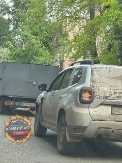 В Кривом Роге зафиксировали новую схему передвижения транспорта ТЦК во время рейдов