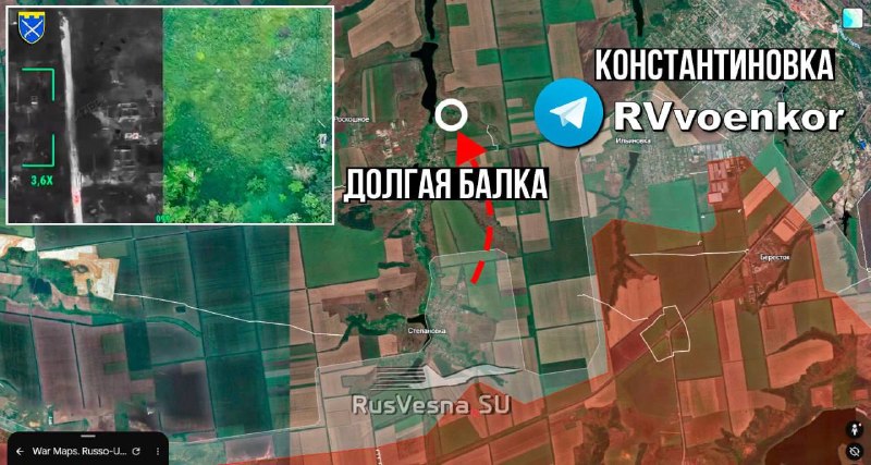 Армия России прорывается на фланге Константиновки и берёт город в клещи