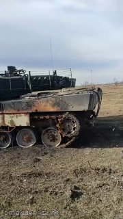 Видео уничтожения немецкого танка Leopard 2A6