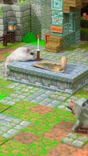 Блогер построил для хомячка лабиринт в стиле Minecraft