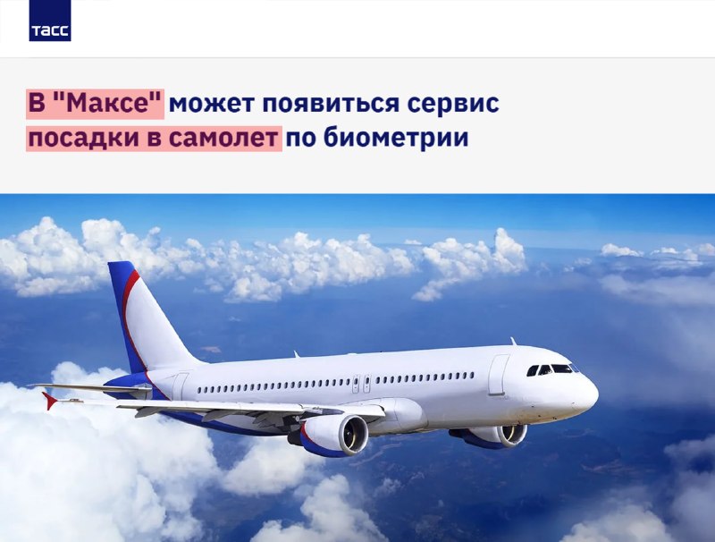Для посадки в самолёты могут внедрить использование мессенджера Max